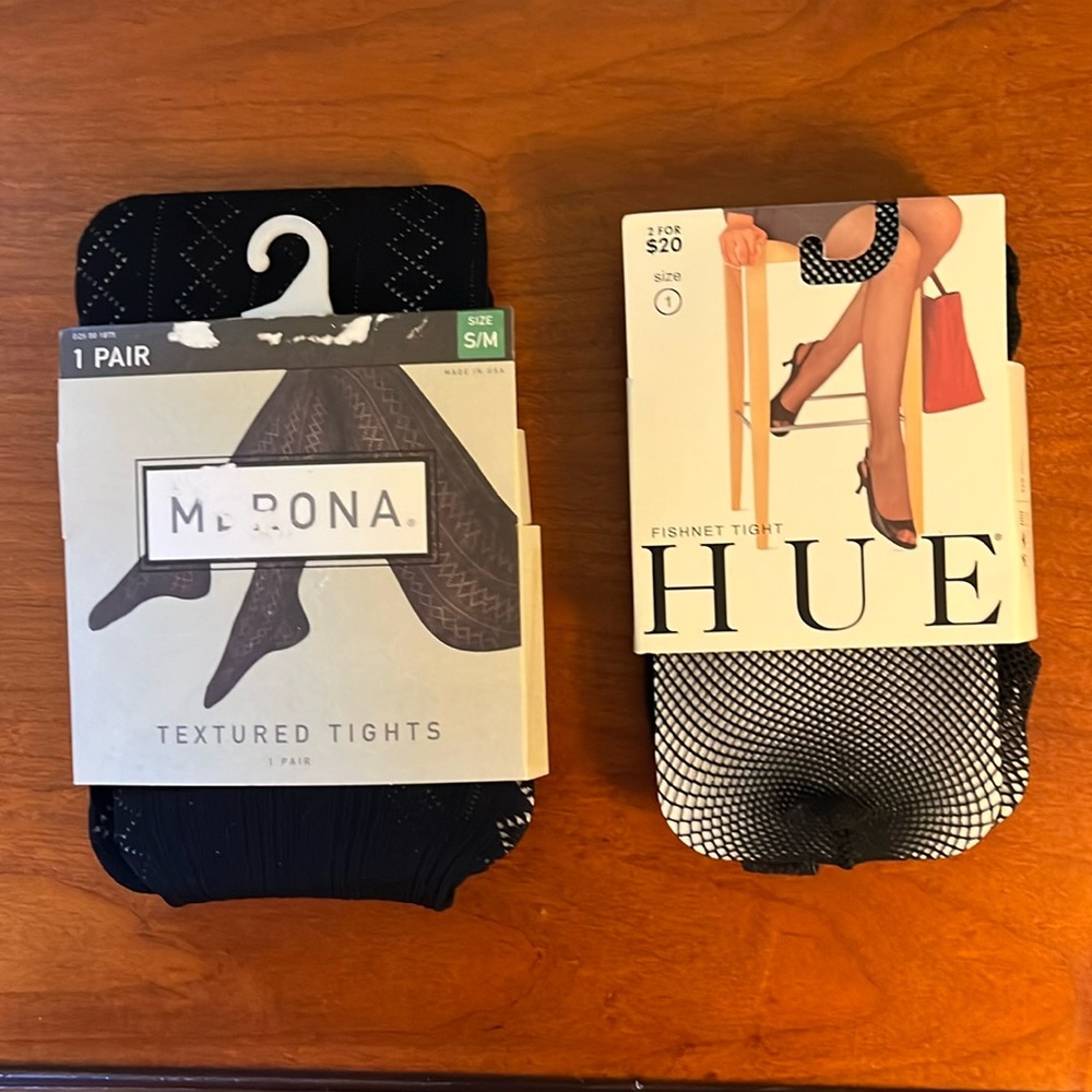 Hue and Merona rights. Size 1. Size S/M.